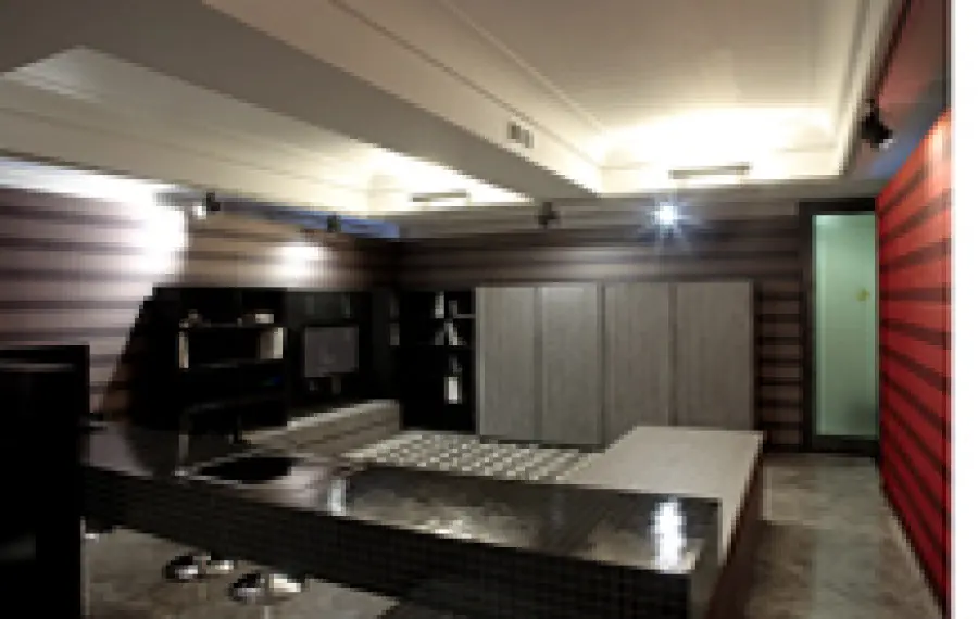 Cucine T45 Living firmate Semprini per TM Italia