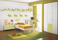 Scegliete delle camerette colorate per i vostri bambini!
