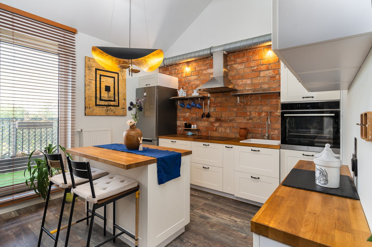 Il calore di una cucina in muratura ti aspetta!
