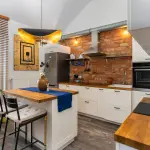 Il calore di una cucina in muratura ti aspetta!