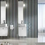 Bagno: il doppio lavabo raddoppia lo spazio e aumenta la funzionalità